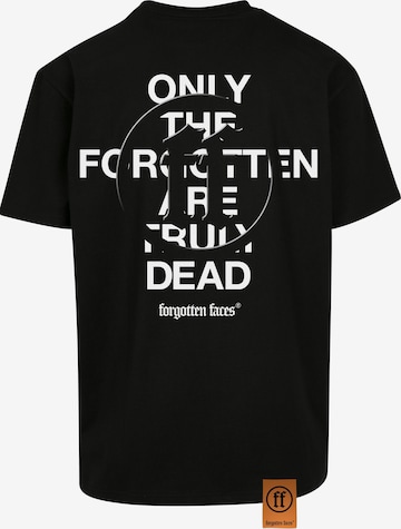T-Shirt Forgotten Faces en noir
