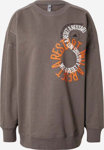 ADIDAS BY STELLA MCCARTNEY - Sweatshirt de desporto em preto: frente