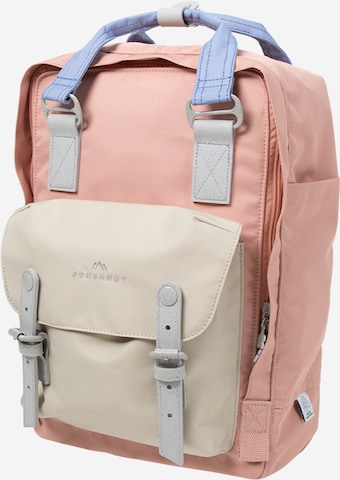 Doughnut Backpack 'Macaroon' in Pink: front