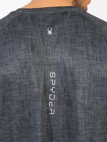 Spyder Funktionsshirt in Schwarz