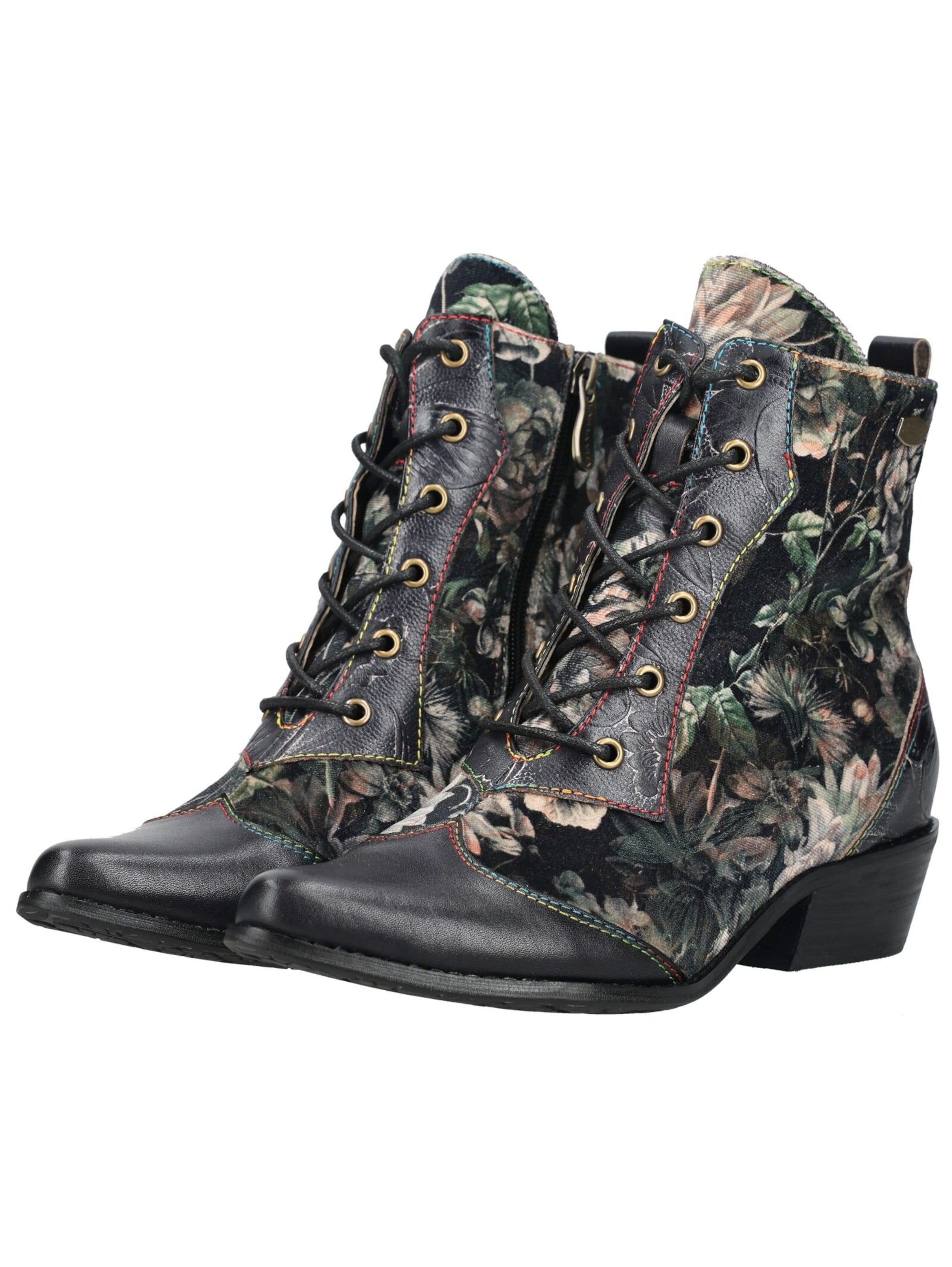 Stivaletto stringato di Laura Vita in nero