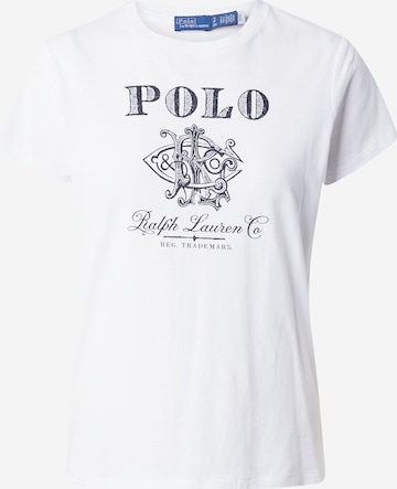 Polo Ralph Lauren - Camisa em branco: frente