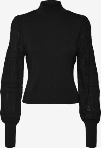 VERO MODA Sweater 'FELIPA' in Black: front