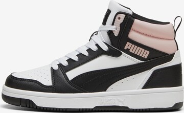 PUMA Sneakers hoog 'Rebound v6' in Wit: voorkant