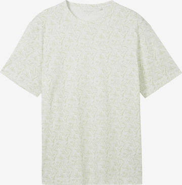 T-Shirt TOM TAILOR en vert : devant