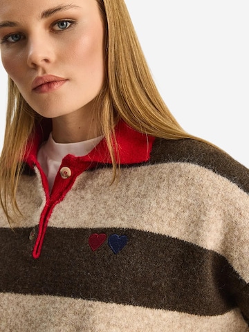 Bianco Lucci Pullover in Mischfarben