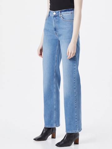 TOMORROW Wide leg Jeans 'Brown' in Blauw: voorkant