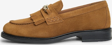 TOMMY HILFIGER Slip-ons 'Horsebit' in Brown: front