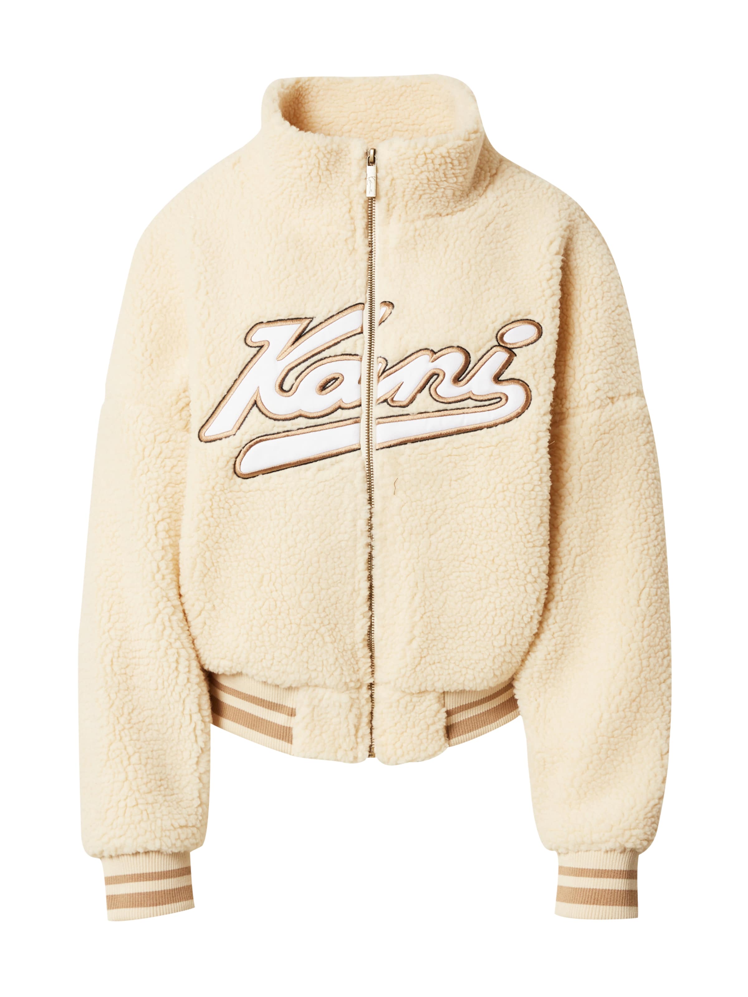 Karl Kani Jopa iz flisa | bež barva: sprednja stran