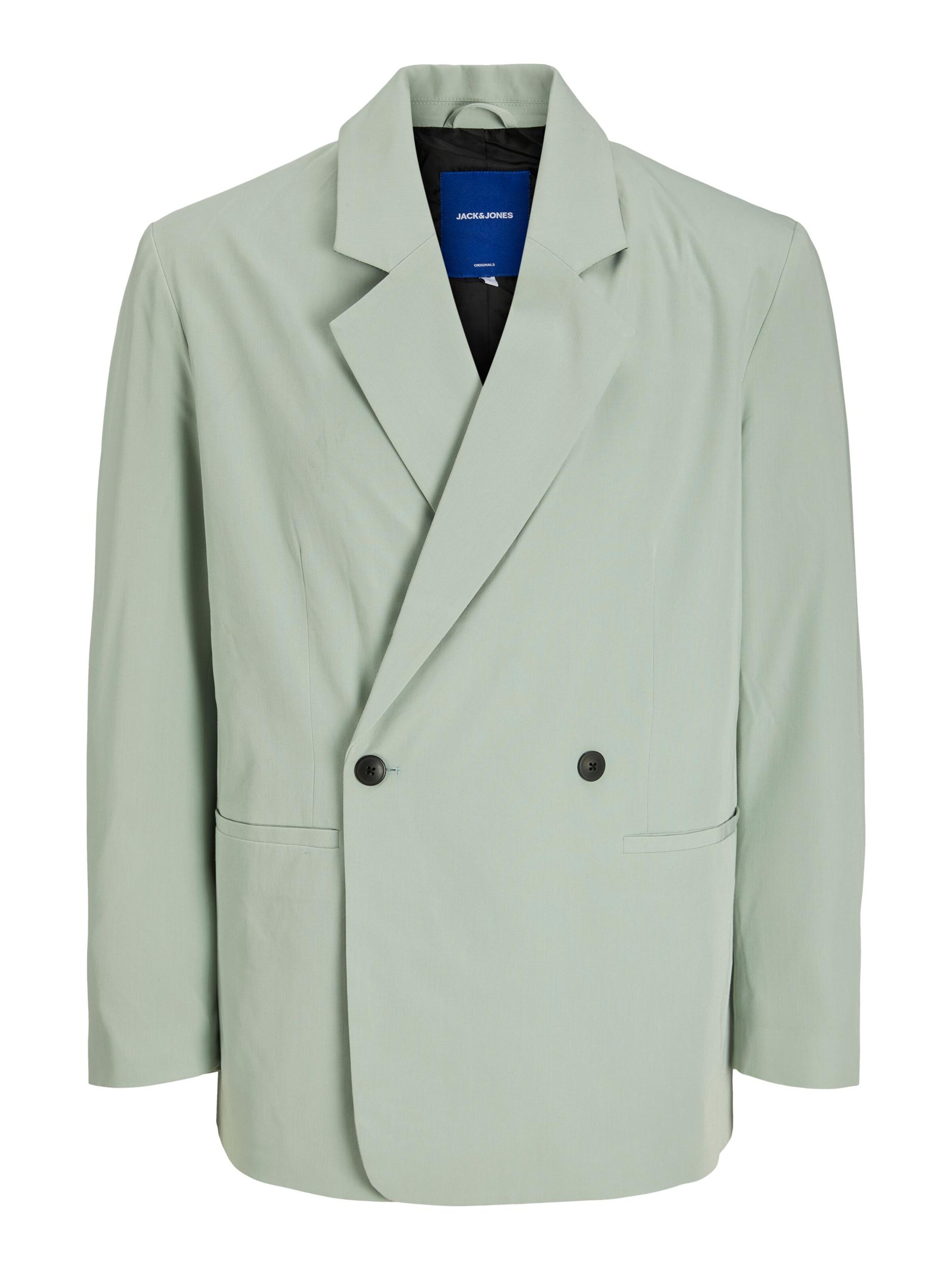 JACK & JONES Comfort fit Suit Jacket 'PECHE' in Green: front