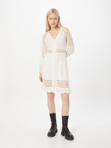 Y.A.S Shirt Dress 'MEZA' in Beige: front