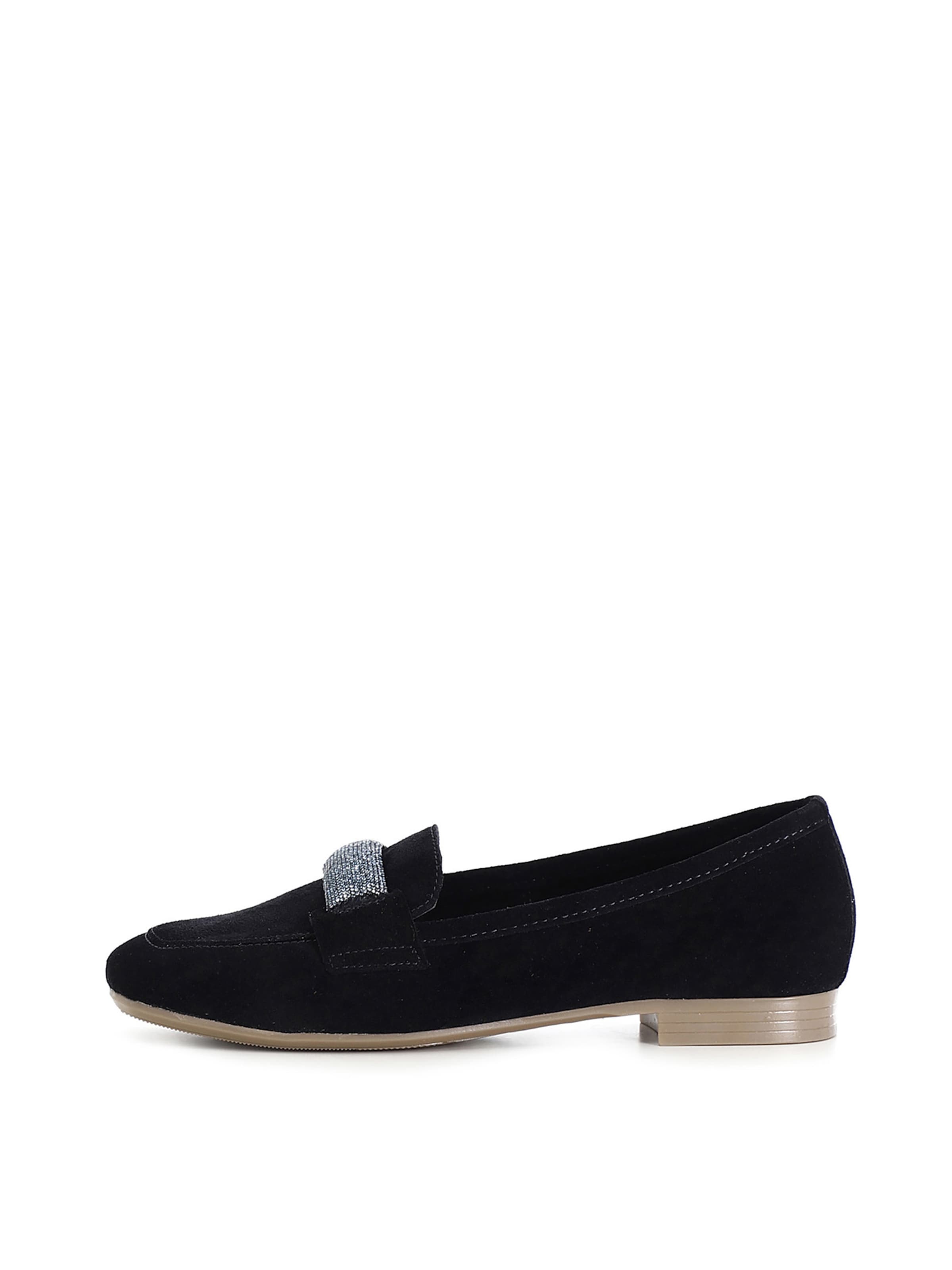 CAFè NOIR Slipper in Blau: Vorderseite