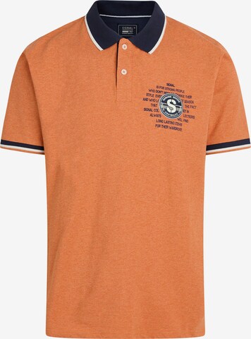 Signal Poloshirt 'Gaston' in Orange: predná strana