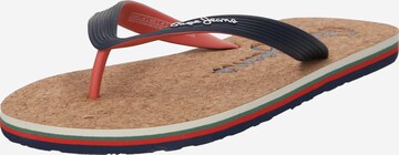 Pepe Jeans Teenslippers 'HAWI SUN' in Blauw: voorkant