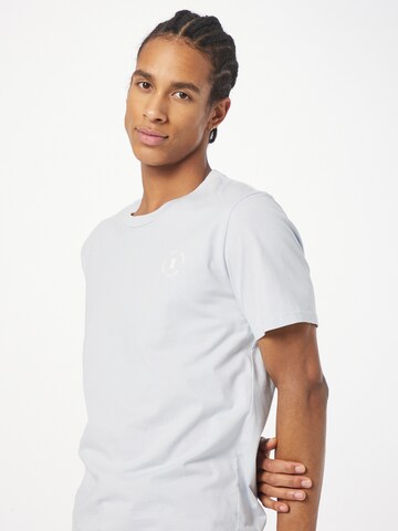 ARMEDANGELS T-Shirt 'JAAMES SENTIMENTS' (GOTS) in Blau