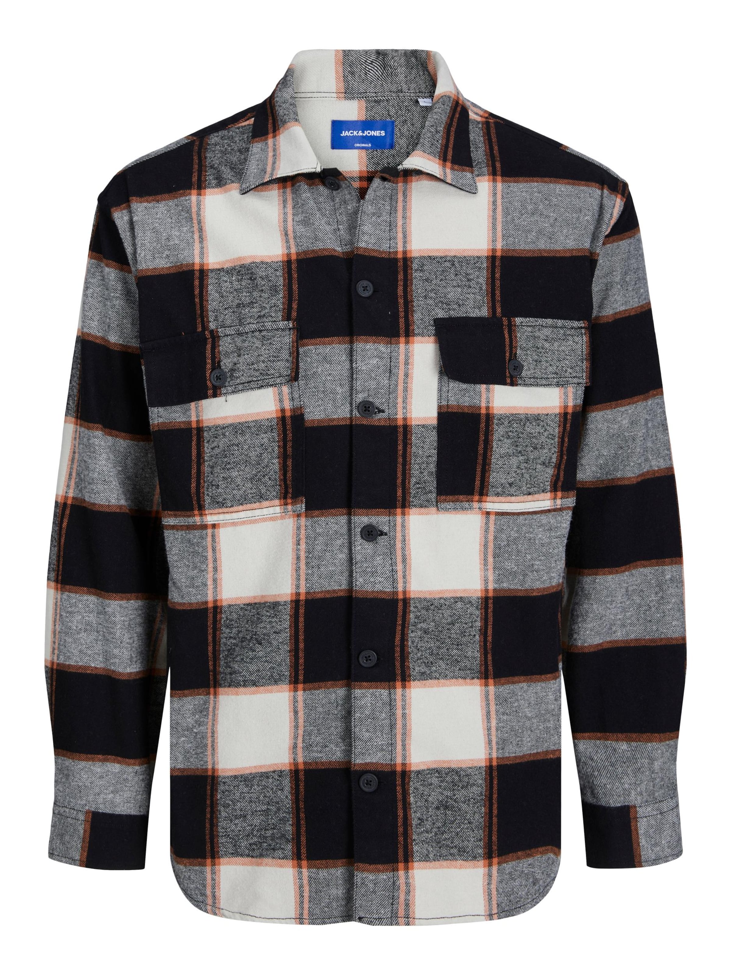 Regular fit Camicia 'FRI' di JACK & JONES in arancione: frontale