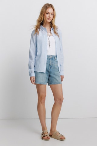 Springfield Bluse i blå