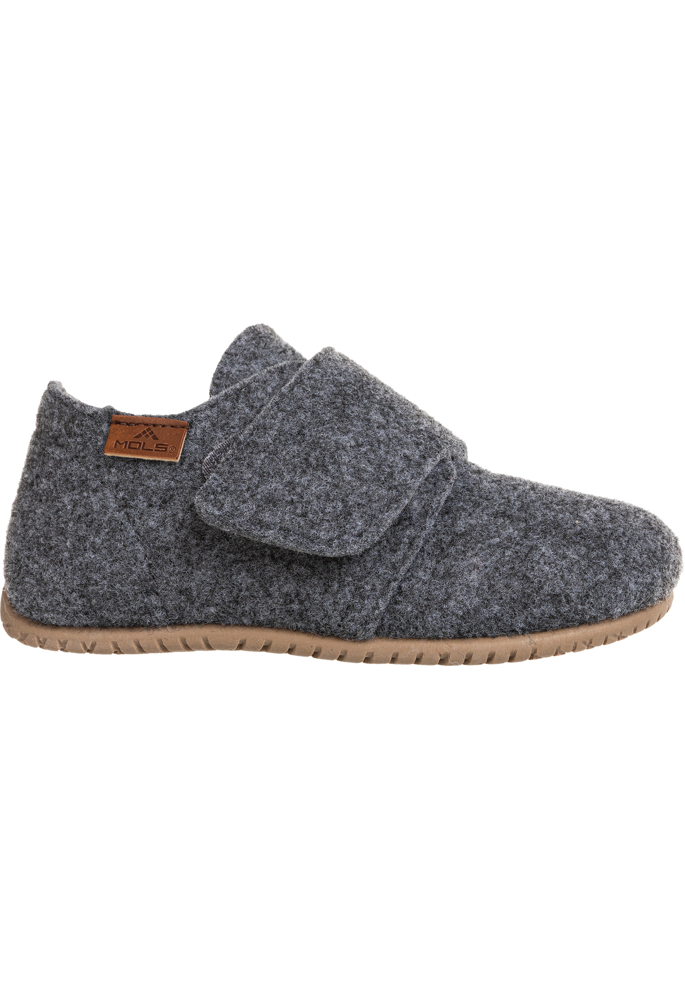Mols Slipper 'Heiris' in Grau