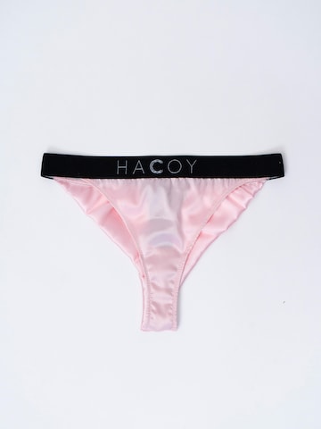 HACOY Slip 'Invisible' in Roze: voorkant