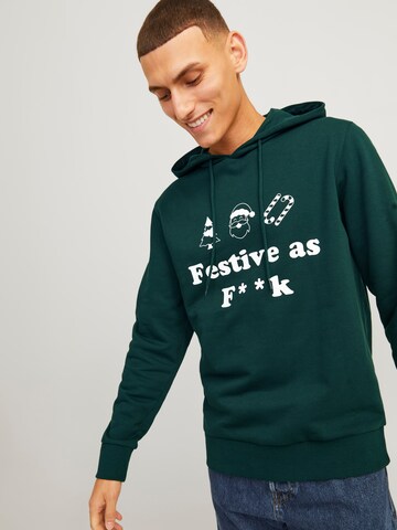 JACK & JONES Sweatshirt in Green