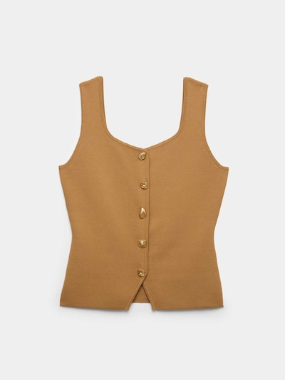 Marks & Spencer Gilet en XS en moutarde, Vue avec produit