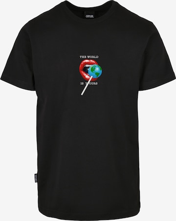 T-Shirt Cayler & Sons en noir : devant