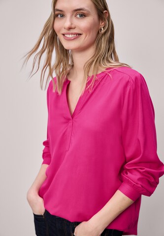 STREET ONE Bluse in Pink: Vorderseite