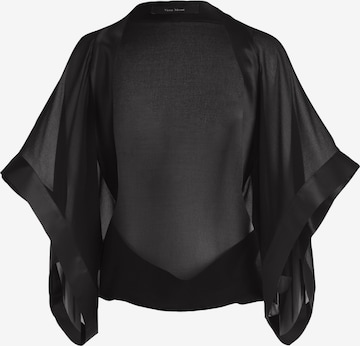 Vera Mont Cape in Zwart: voorkant