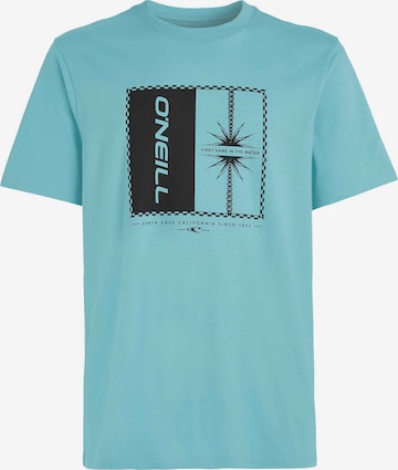 T-Shirt 'Mix & Match Palm' O'NEILL en bleu : devant