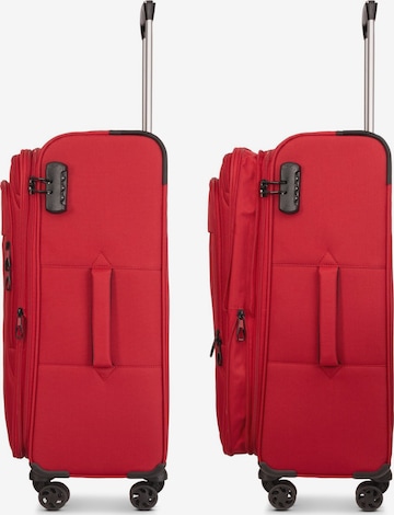 Franky Suitcase Set in Red