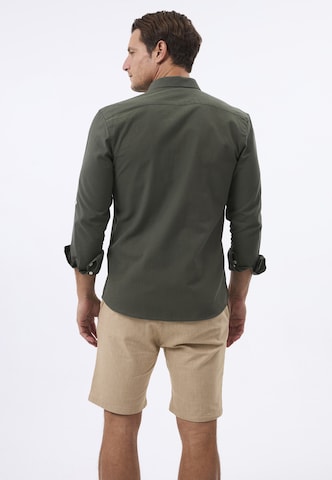 Felix Hardy Regular fit Button Up Shirt in Green