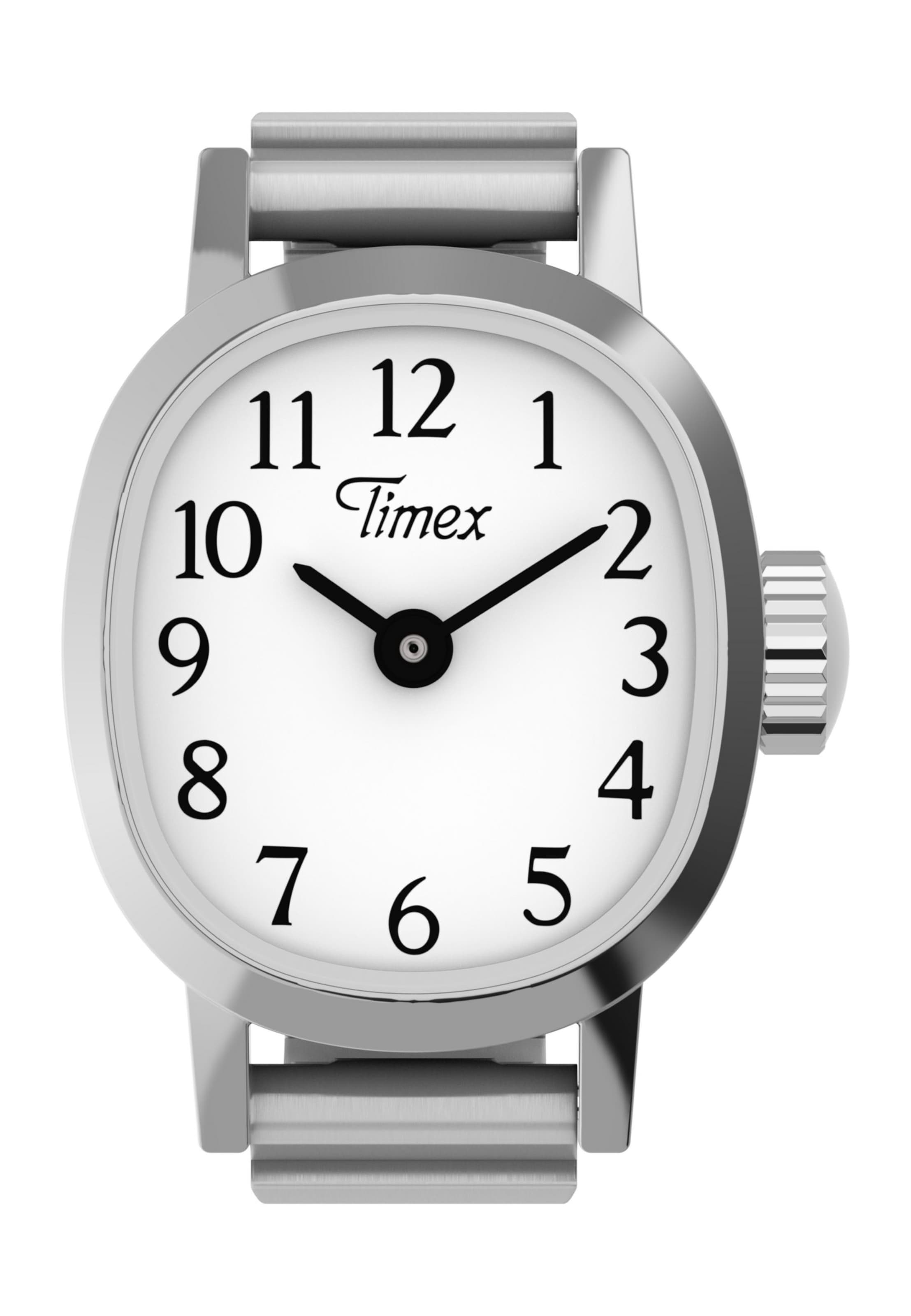TIMEX Analoog horloge ' Cavatina Mini ' in Zilver: voorkant