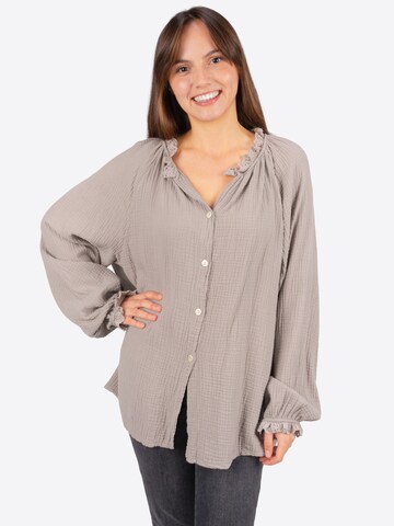Seasons of April Blouse 'Cloe' in Grey