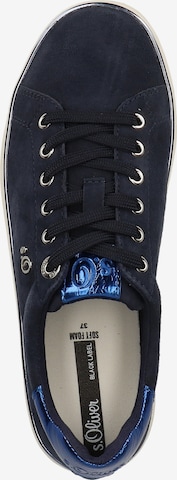 Baskets basses s.Oliver BLACK LABEL en bleu