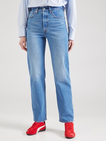 LEVI'S ® Regular Jeans 'Ribcage Straight Ankle' in Blue: front