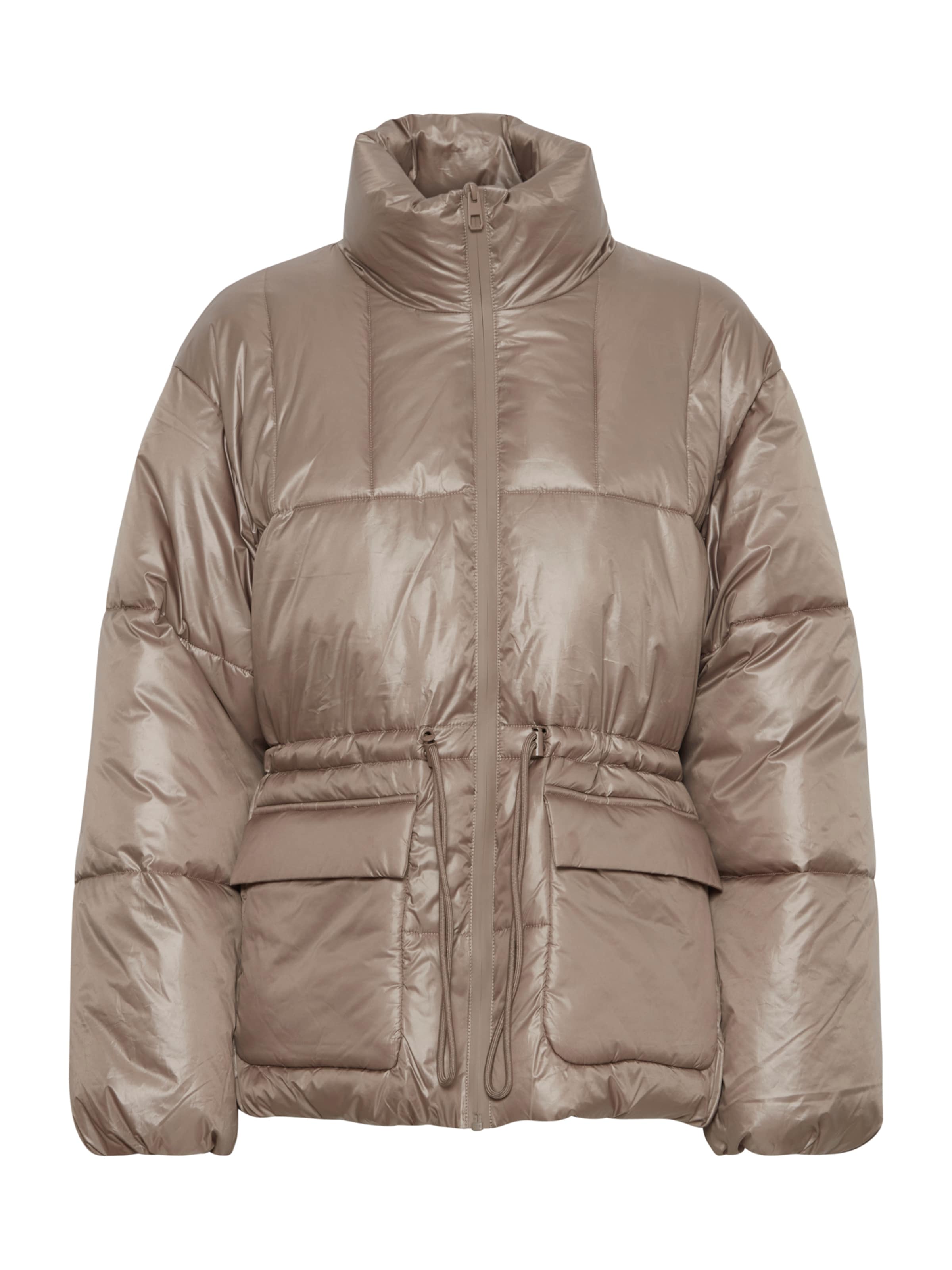 Geacă de primăvară-toamnă 'IH HELUNA' de la ICHI pe gri: față