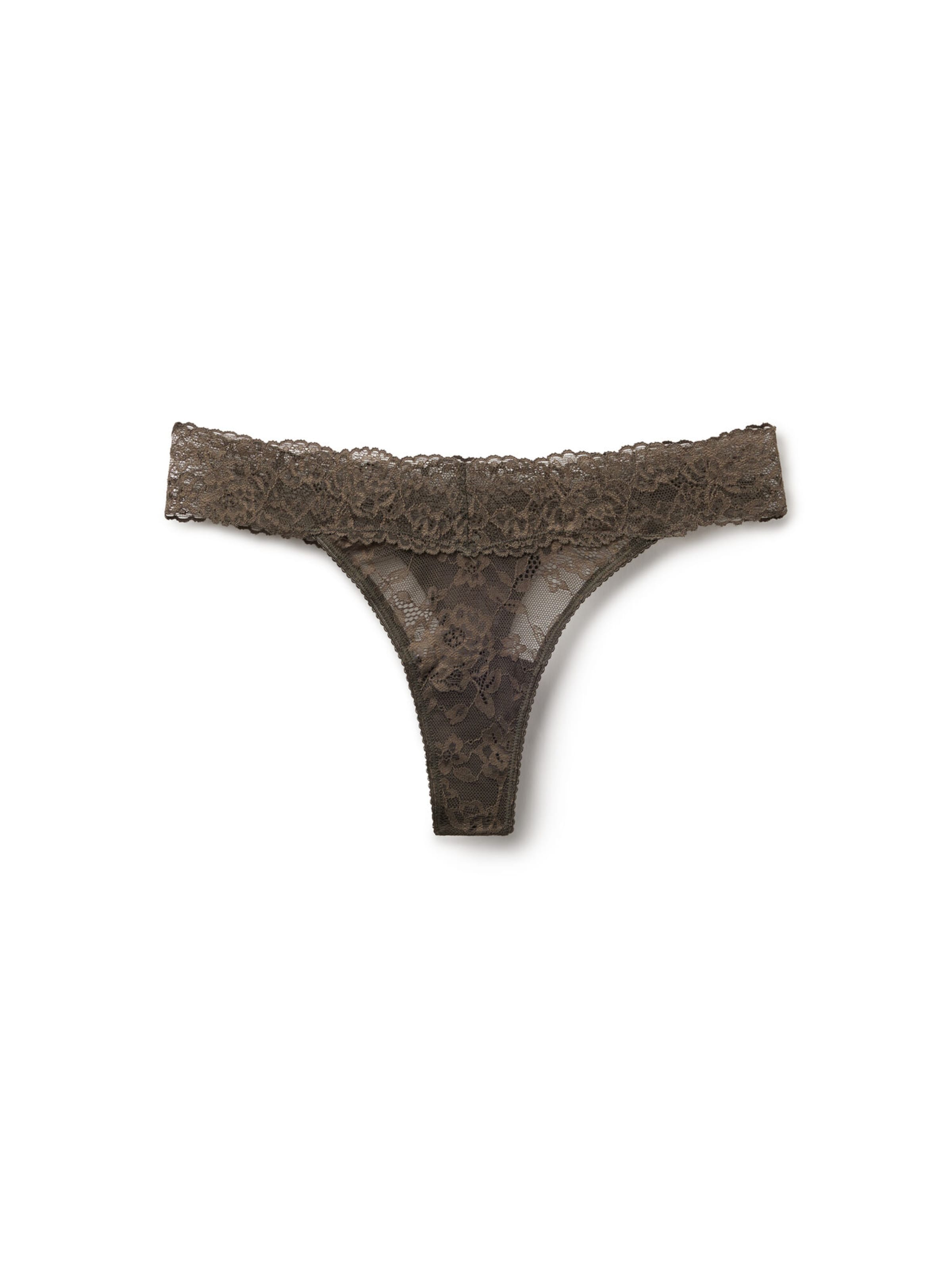 Tezenis Thong in Green: front