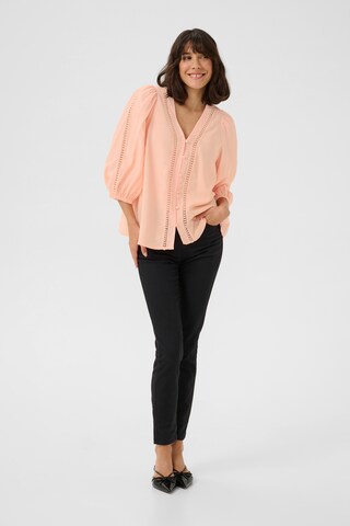 Kaffe Blouse in Oranje