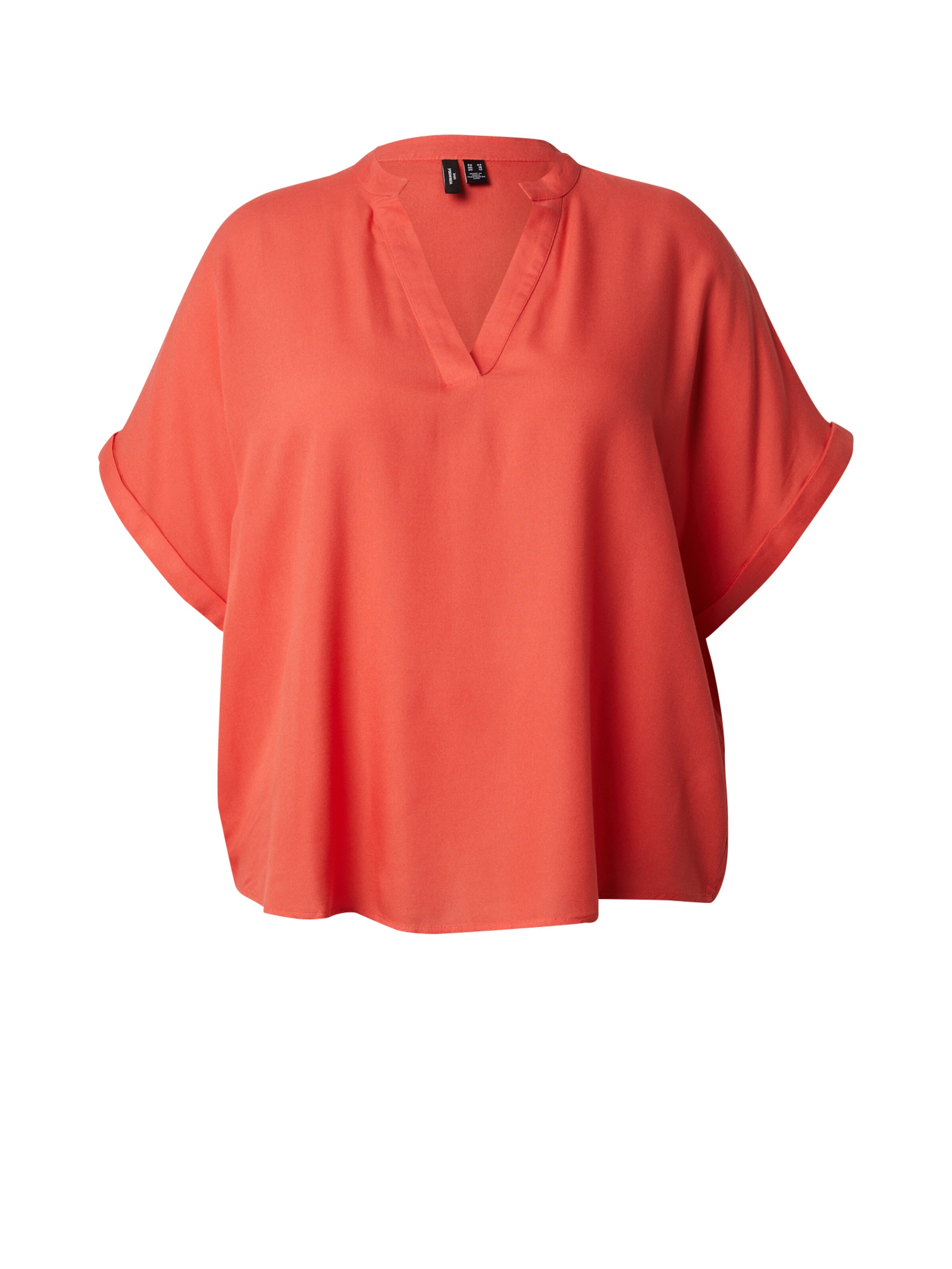 Vero Moda Curve Halenka 'VMCBeauty' – červená: přední strana