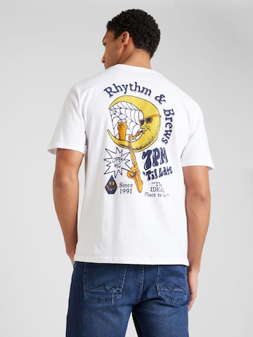 Volcom - Camisa 'RHYTHM 1991' em branco: frente