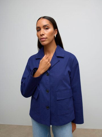 Veste mi-saison 'VMMAwalba' VERO MODA en bleu : devant