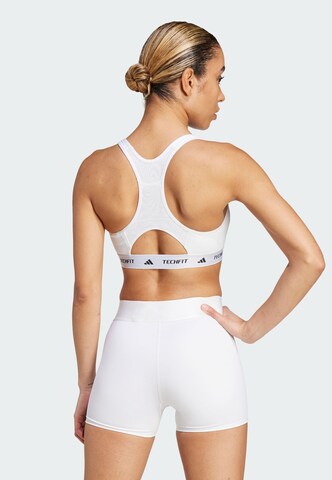 Bustino Reggiseno sportivo di ADIDAS PERFORMANCE in bianco