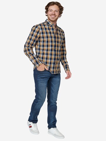 KOROSHI Regular fit Overhemd in Geel