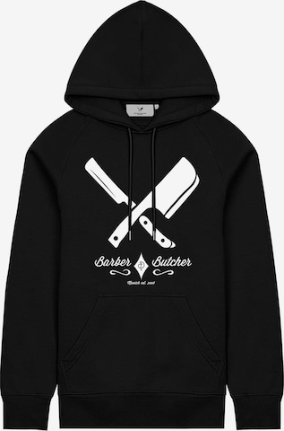 Distorted People Mikina – černá: přední strana