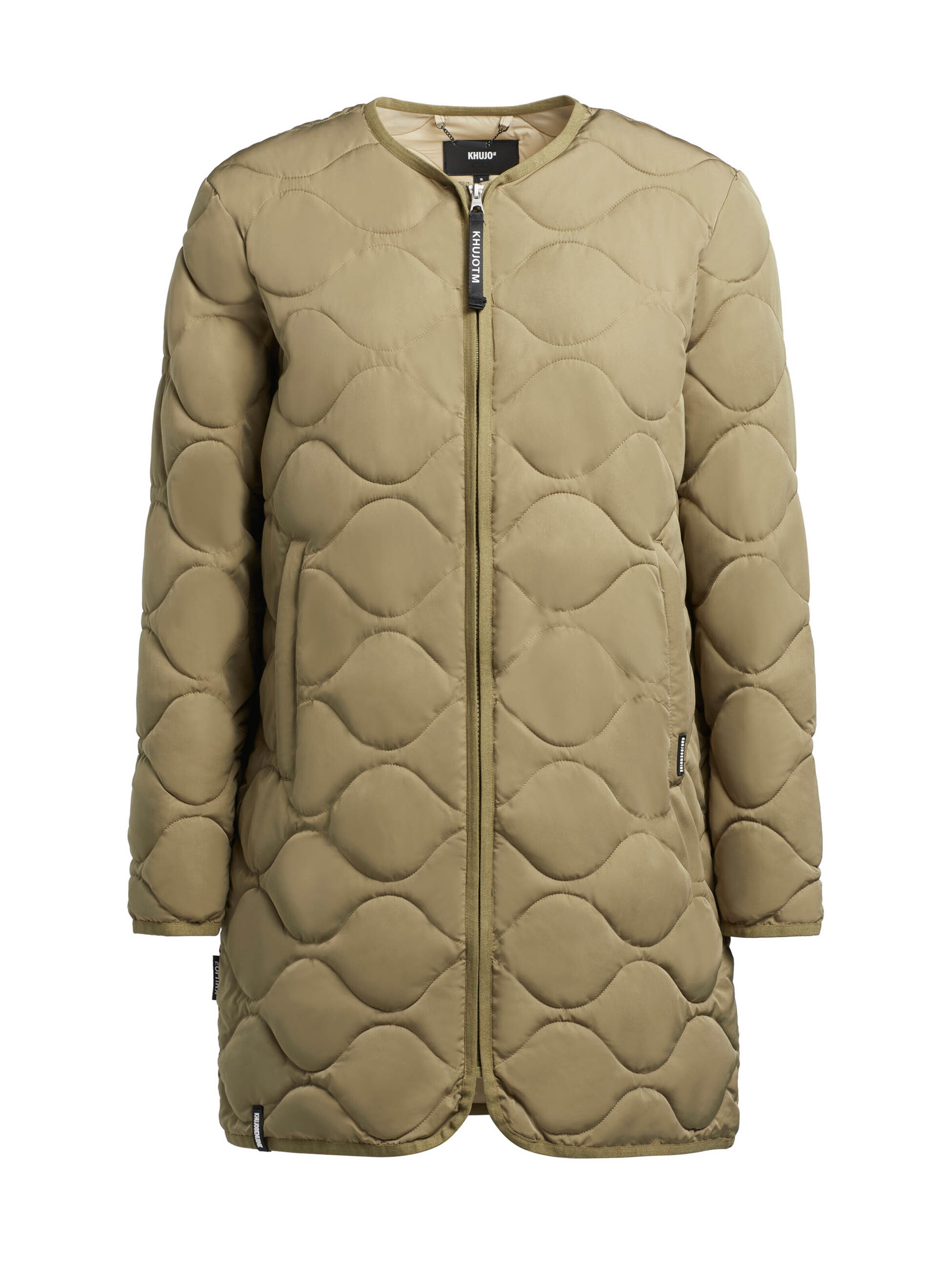 khujo Jacke 'Arez' in Grün: Vorderseite