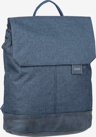 ZWEI Backpack 'OLLI OR13' in Blue: front
