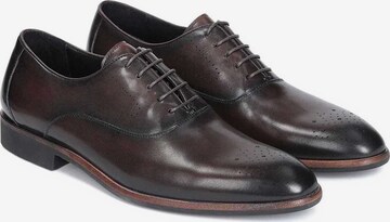 Kazar Lace-Up Shoes in Brown