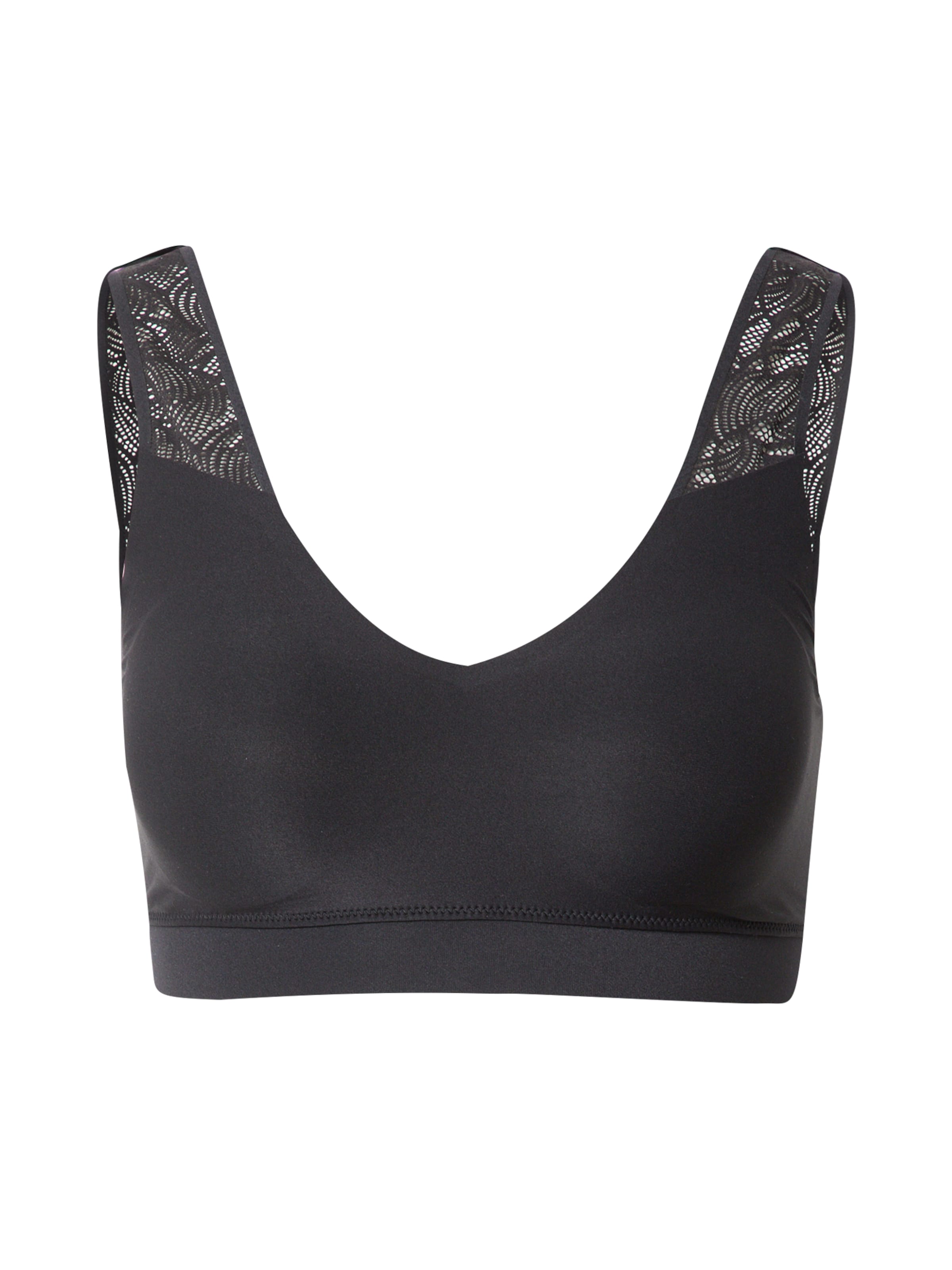 Chantelle - Bustier Sujetador en negro: frente