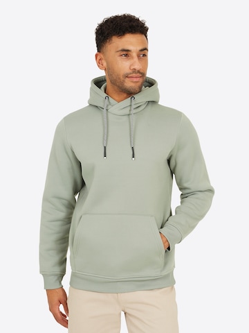 BRAVE SOUL Sweatshirt in Groen: voorkant