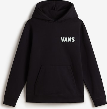 VANS Sweatshirt 'Headwaves' in Schwarz: Vorderseite
